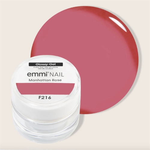 Glossy-Gel Manhattan Rose  - F216 *Vegan 